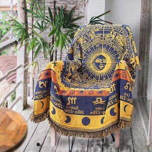 Tapestry hippie room decor  50"x70"